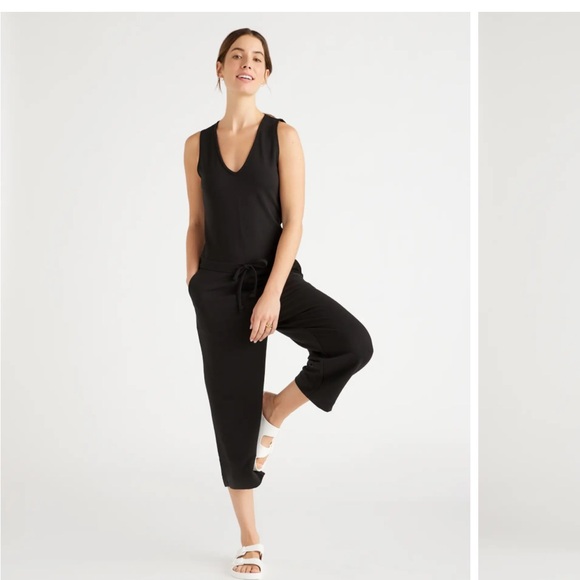 Quince black jumpsuit - Picture 1 of 3